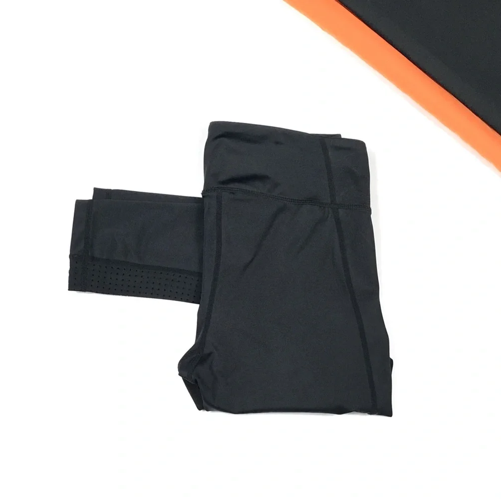 💰⬇️ Balera Girls Black Dance Leggings w/ circle cut outs